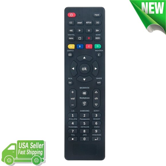 New RC-G008 Universal Remote Control for LG Sony Samsung Panasonic Sharp etc. TV - Picture 1 of 2
